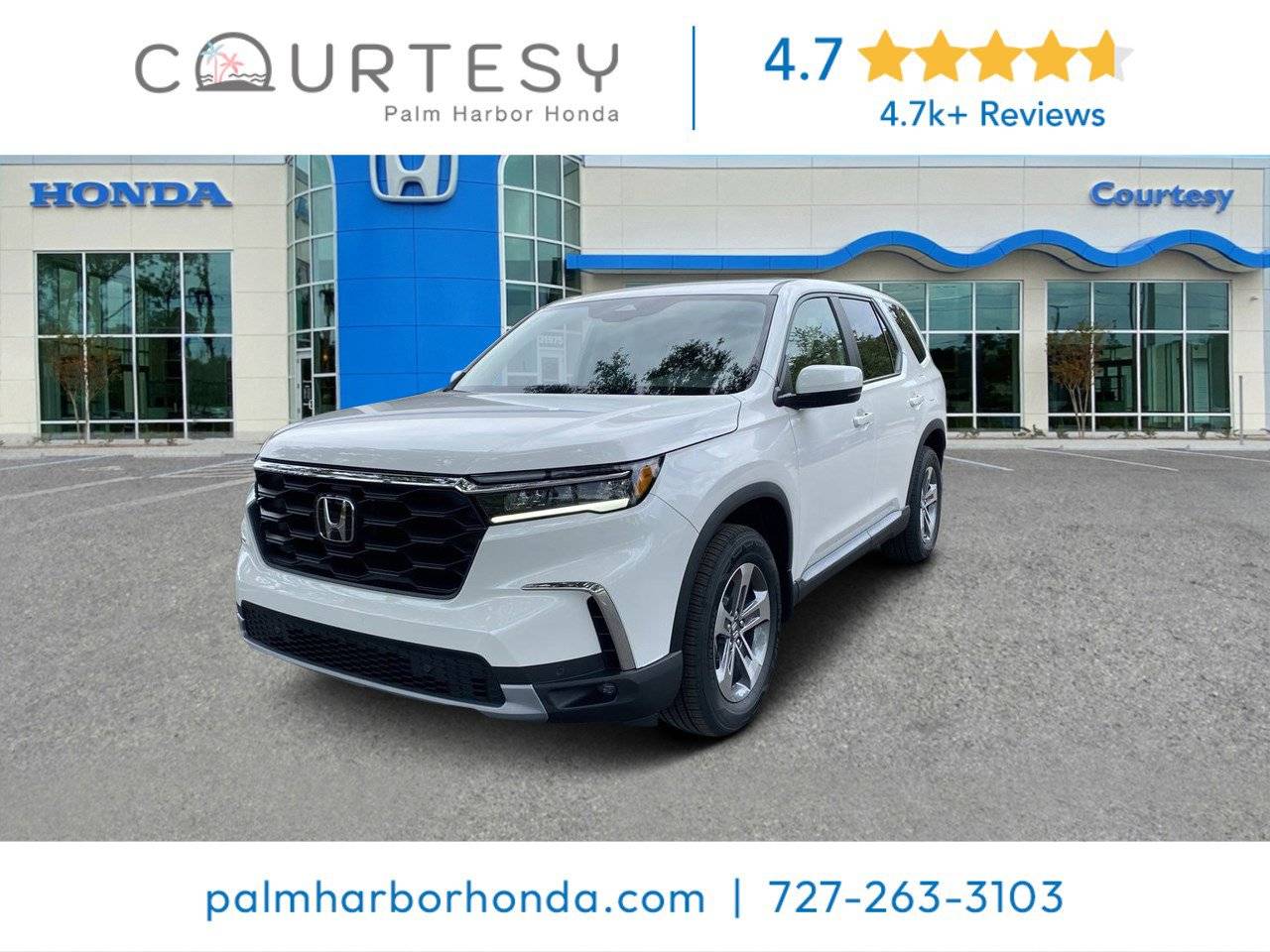 2023 Honda Pilot EX-L 7 Passenger — SUV — 35,687 mi — Palm Harbor, FL
