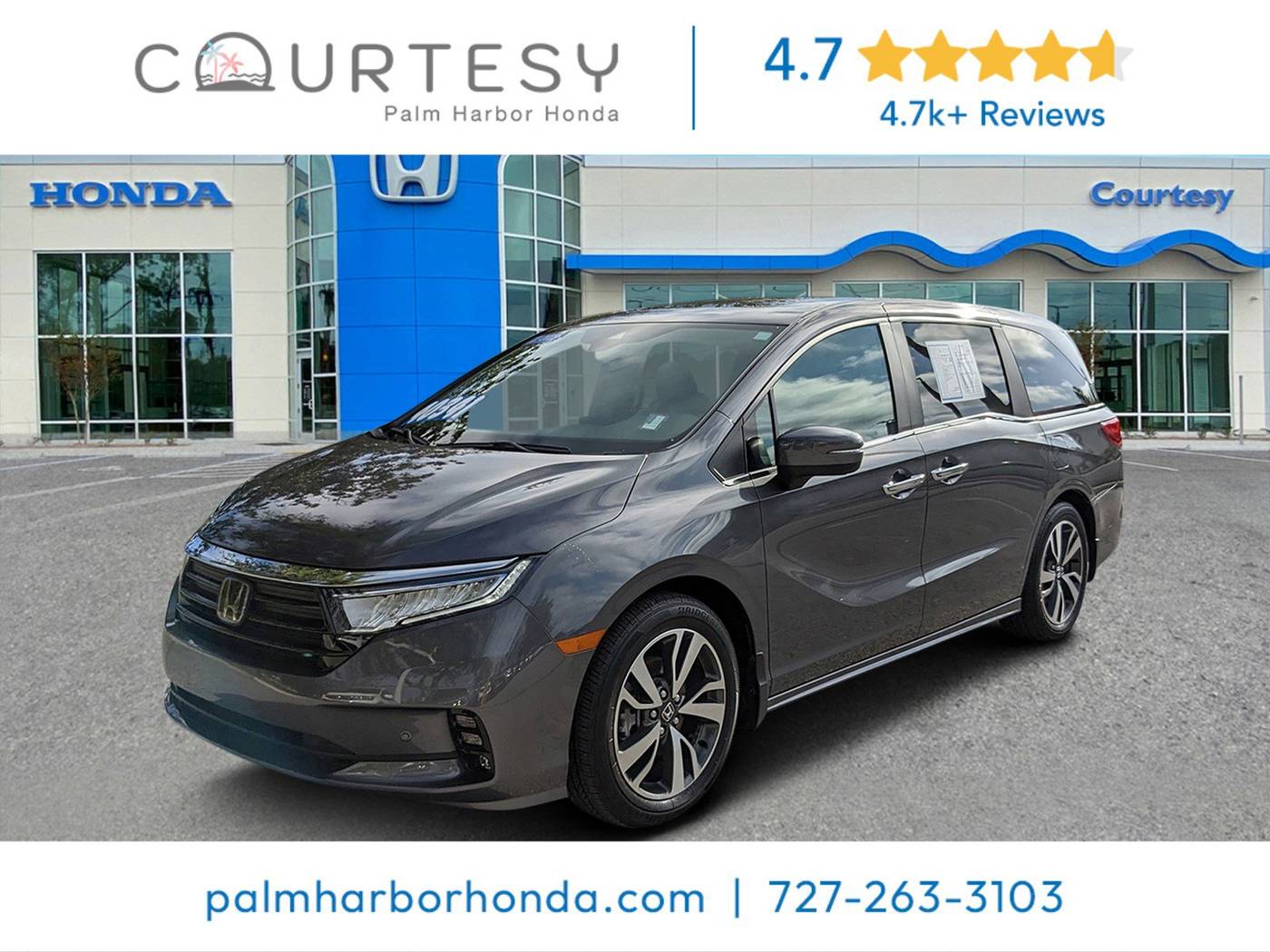 2023 Honda Odyssey Touring — Minivan — 18,220 mi — Palm Harbor, FL