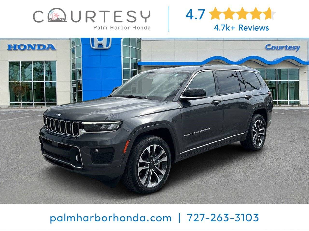 2021 Jeep Grand Cherokee Overland — SUV — 36,481 mi — Palm Harbor, FL
