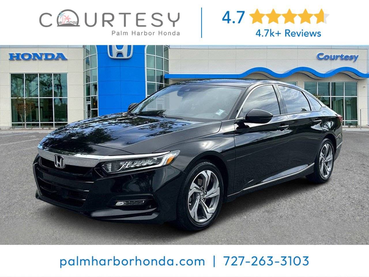 2018 Honda Accord EX-L — Sedan — 80,840 mi — Palm Harbor, FL