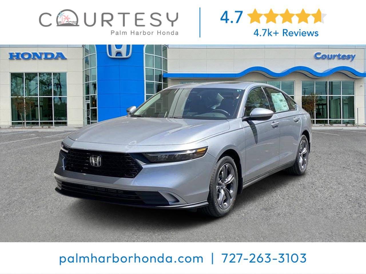 2023 Honda Accord EX — Sedan — 10,979 mi — Palm Harbor, FL