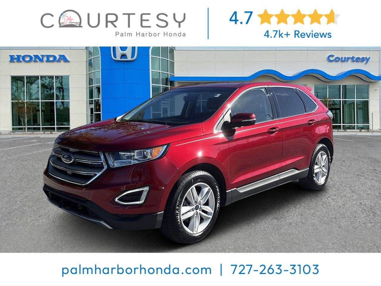 2016 Ford Edge SEL — SUV — 45,197 mi — Palm Harbor, FL