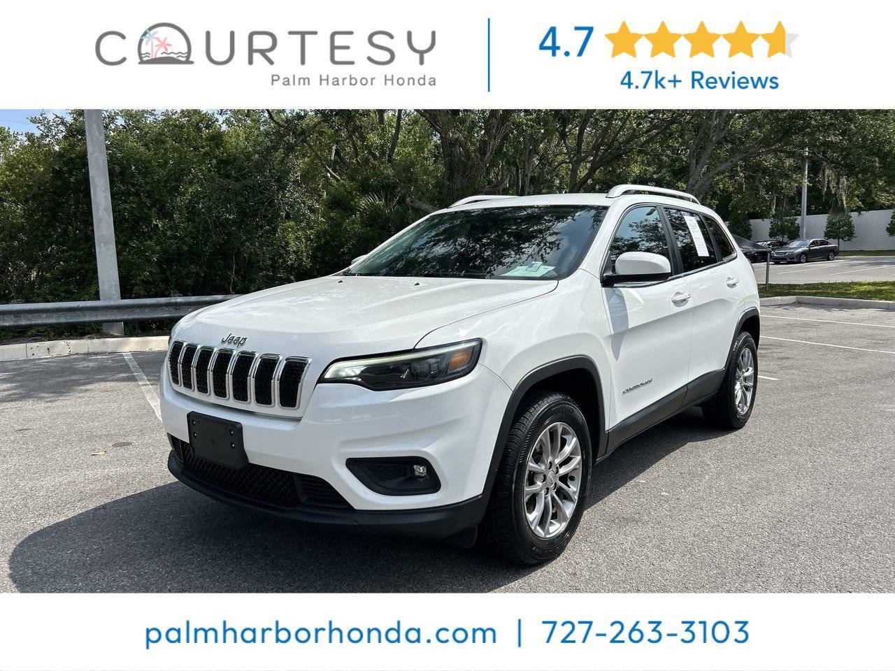 2019 Jeep Cherokee Latitude Plus — SUV — 71,661 mi — Palm Harbor, FL