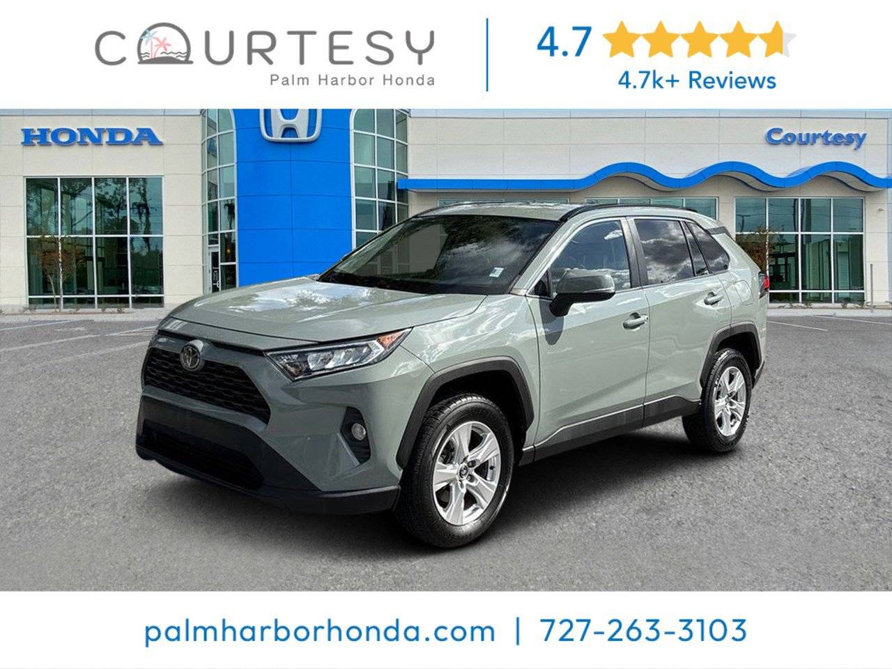 2020 Toyota RAV4 XLE — SUV — 56,307 mi — Palm Harbor, FL