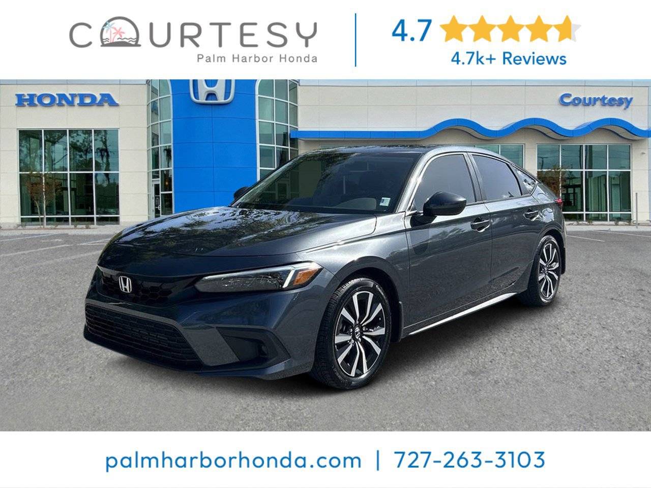 2024 Honda Civic EX-L — Hatchback — 16,276 mi — Palm Harbor, FL