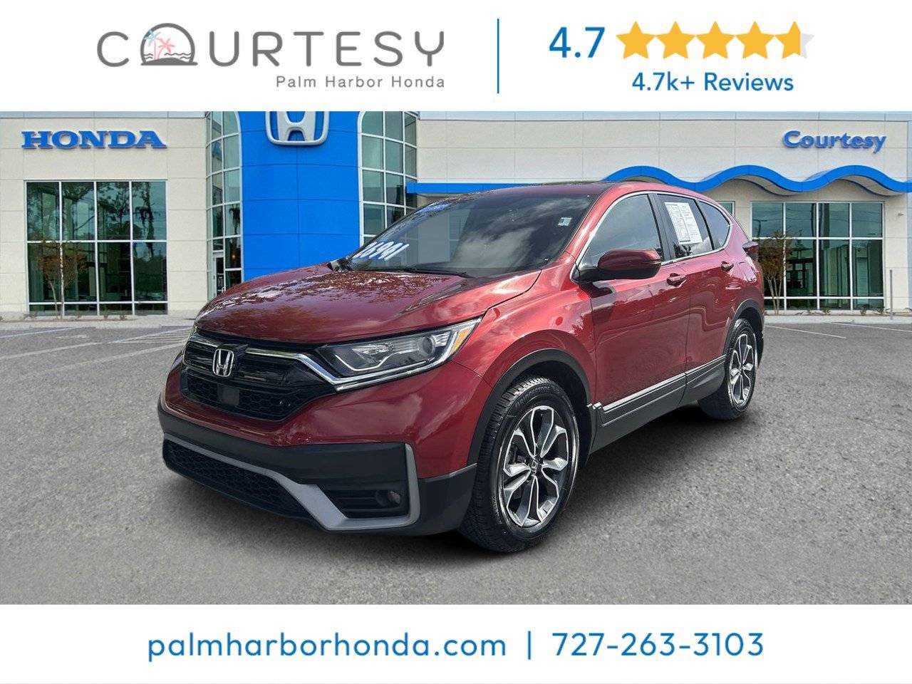 2021 Honda CR-V EX-L — SUV — 50,025 mi — Palm Harbor, FL
