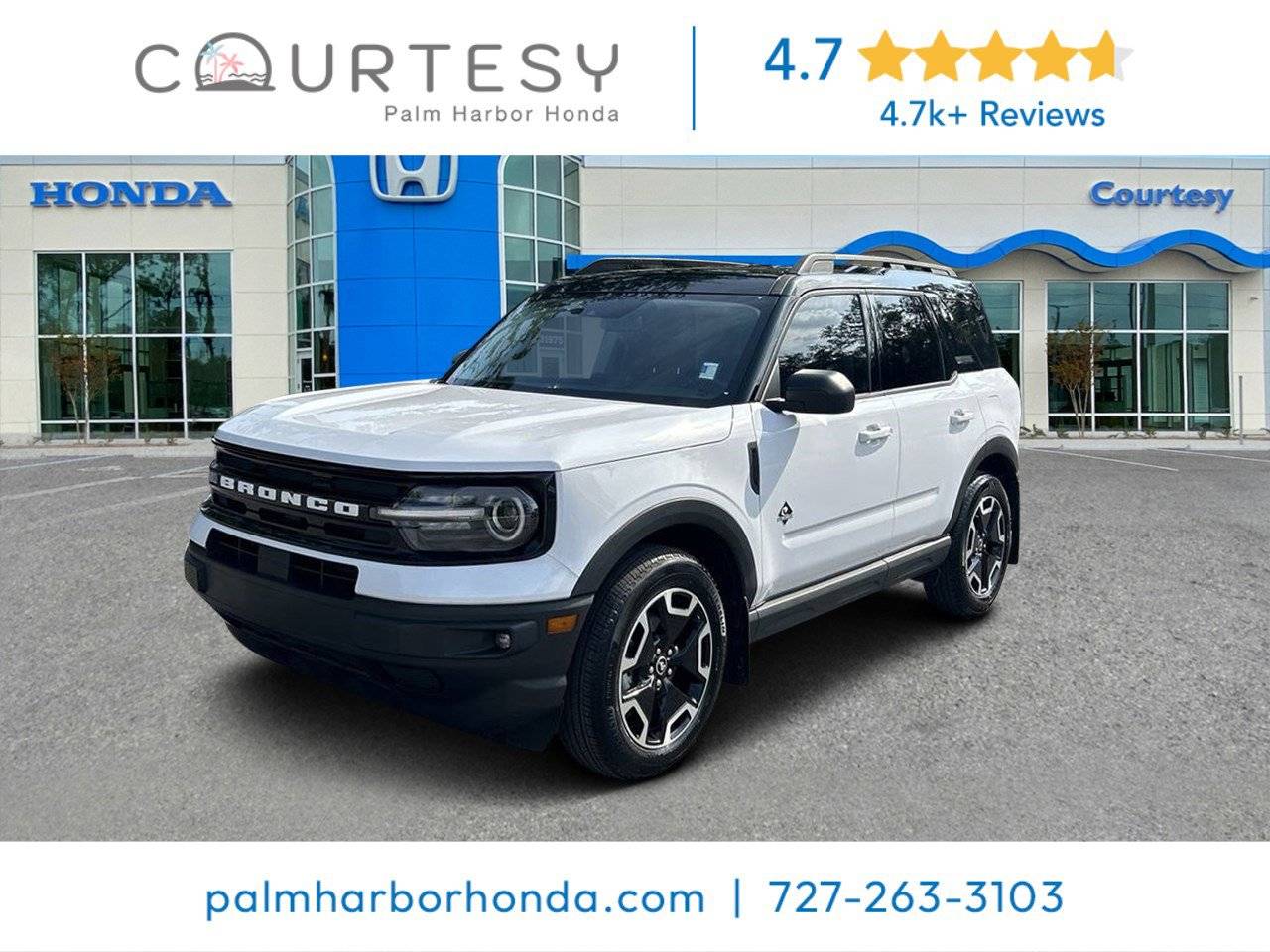 2021 Ford Bronco Sport Outer Banks — SUV — 24,254 mi — Palm Harbor, FL