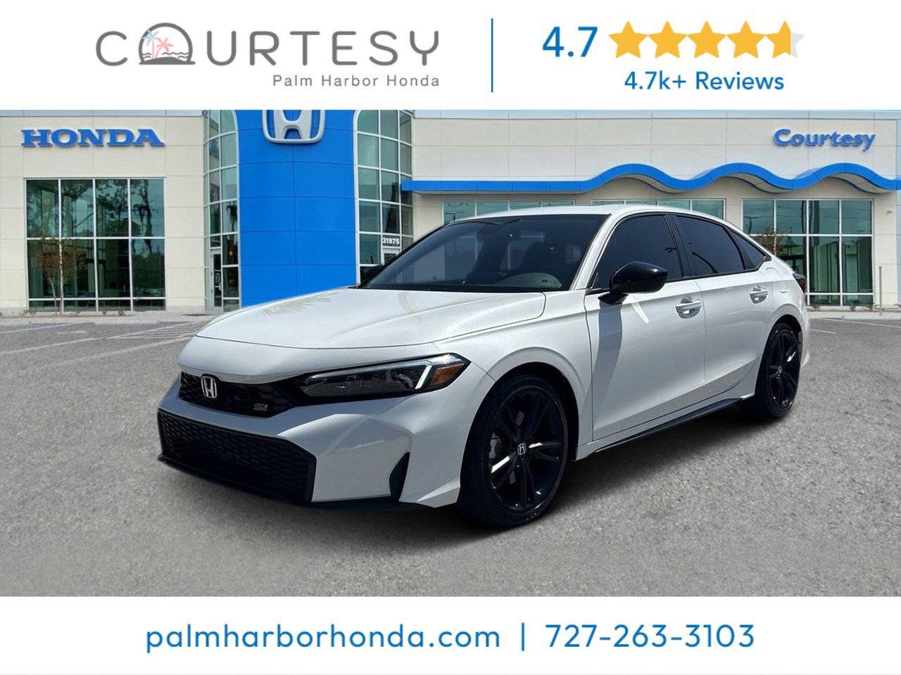 2025 Honda Civic Si — Sedan — 12,468 mi — Palm Harbor, FL