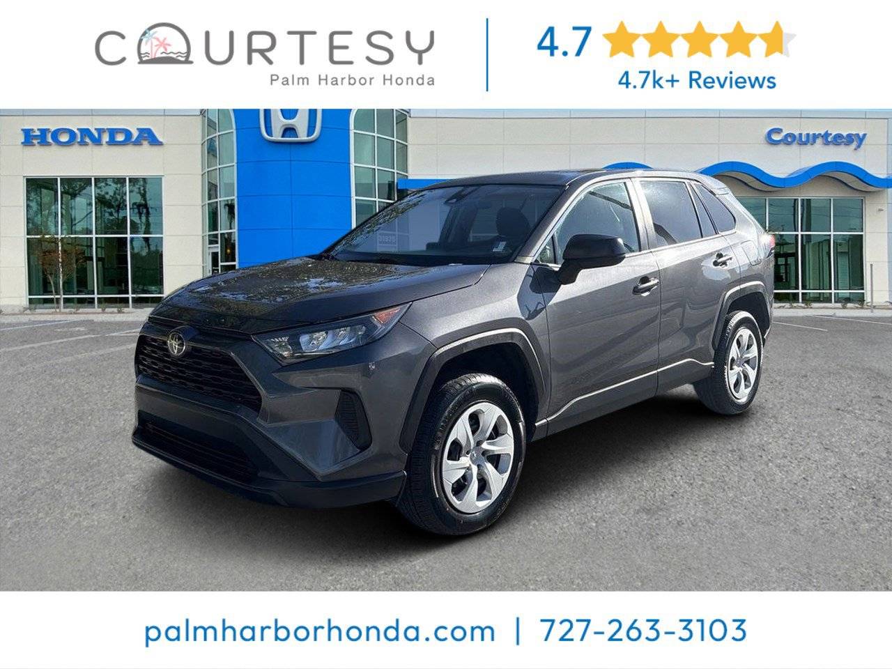 2022 Toyota RAV4 LE — SUV — 81,762 mi — Palm Harbor, FL
