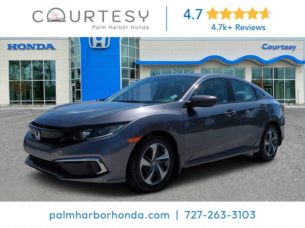 2020 Honda Civic LX — Sedan — 57,216 mi — Palm Harbor, FL