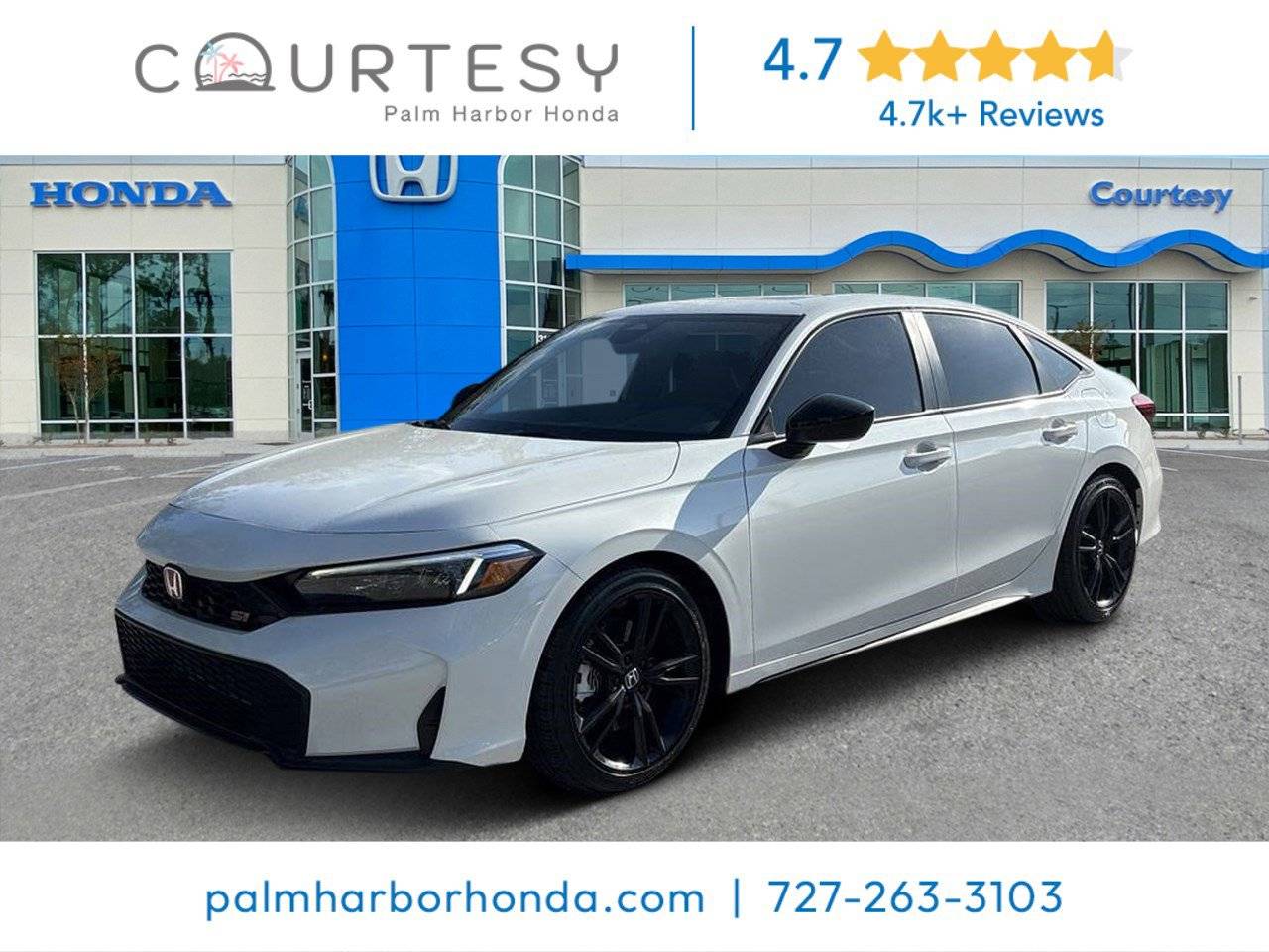 2025 Honda Civic Si — Sedan — 5,100 mi — Palm Harbor, FL