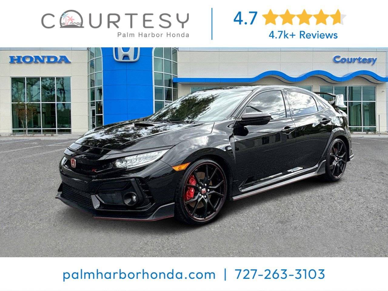2021 Honda Civic Type R — Hatchback — 29,600 mi — Palm Harbor, FL