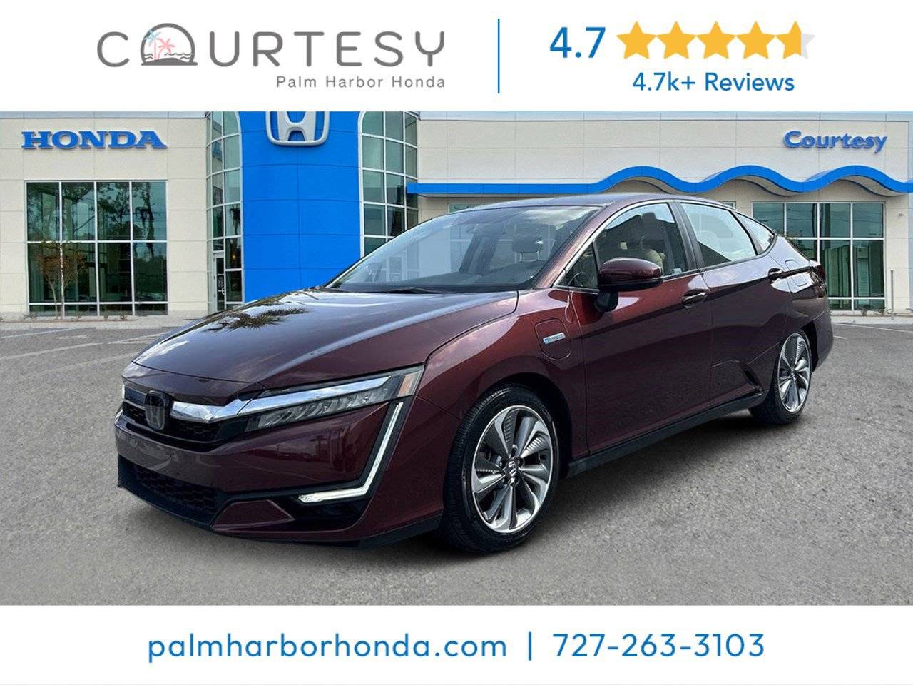 2018 Honda Clarity Plug-In Hybrid — Sedan — 74,171 mi — Palm Harbor, FL
