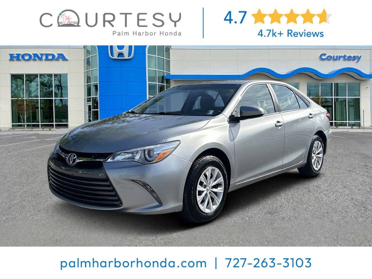 2017 Toyota Camry LE — Sedan — 50,079 mi — Palm Harbor, FL
