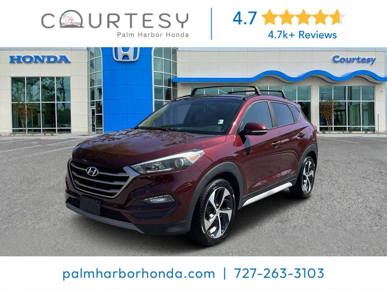 2018 Hyundai Tucson Value — SUV — 105,532 mi — Palm Harbor, FL