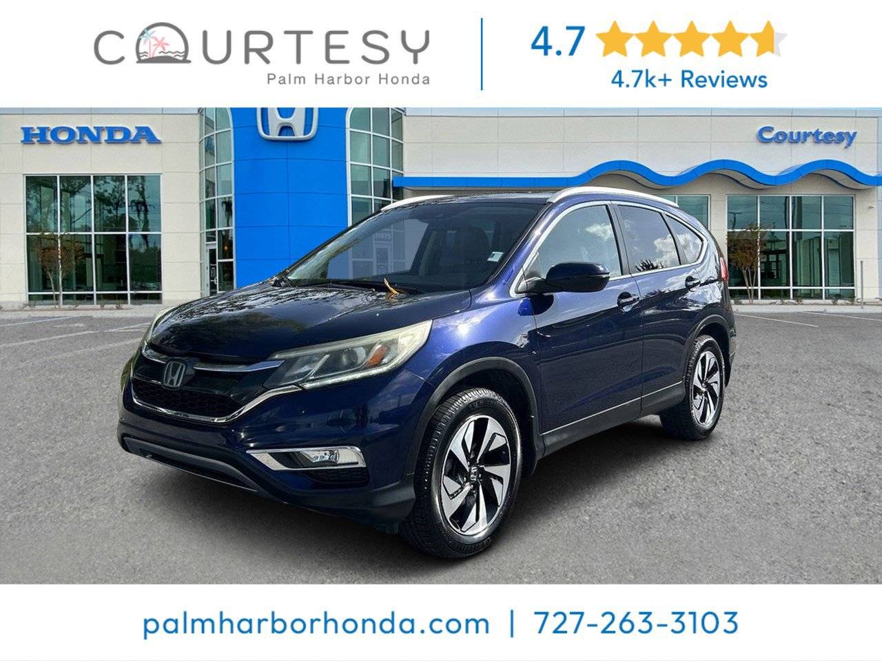 2016 Honda CR-V Touring — SUV — 62,075 mi — Palm Harbor, FL