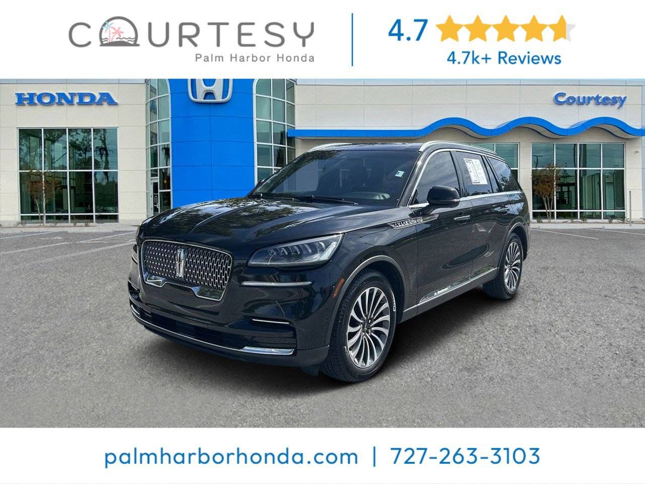 2022 Lincoln Aviator Reserve — SUV — 76,724 mi — Palm Harbor, FL