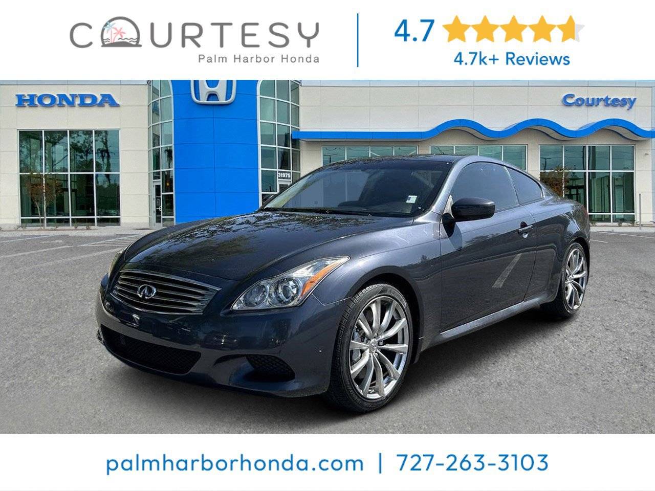 2008 INFINITI G G37 — Coupe — 69,299 mi — Palm Harbor, FL
