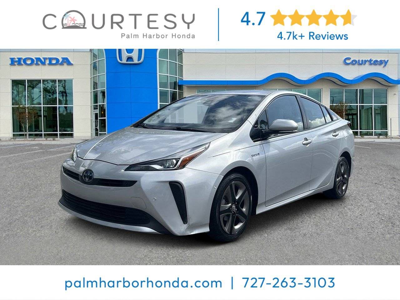 2020 Toyota Prius L Eco — Hatchback — 57,339 mi — Palm Harbor, FL