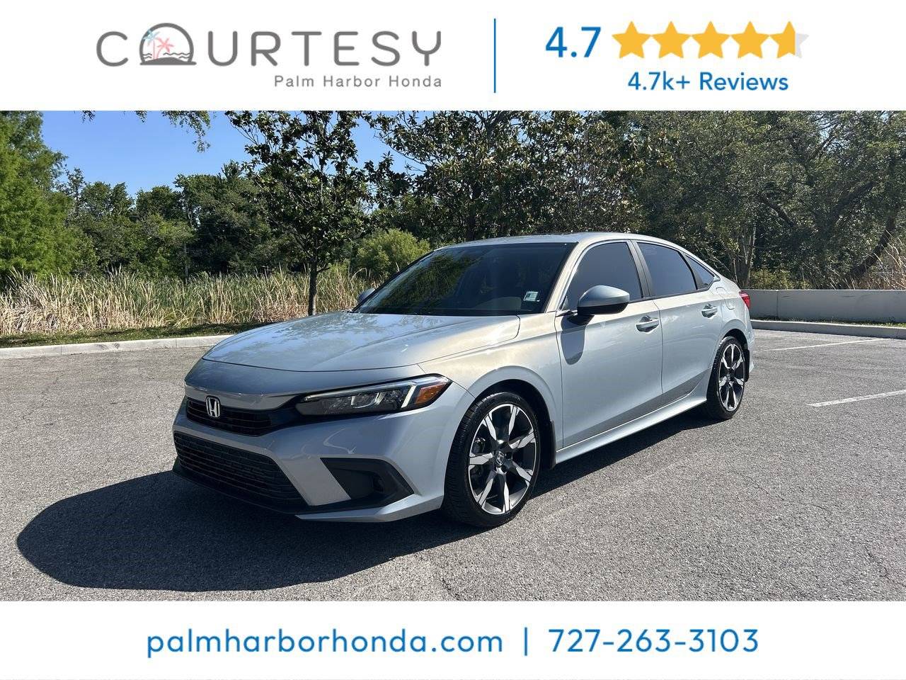 2023 Honda Civic EX — Sedan — 25,901 mi — Palm Harbor, FL