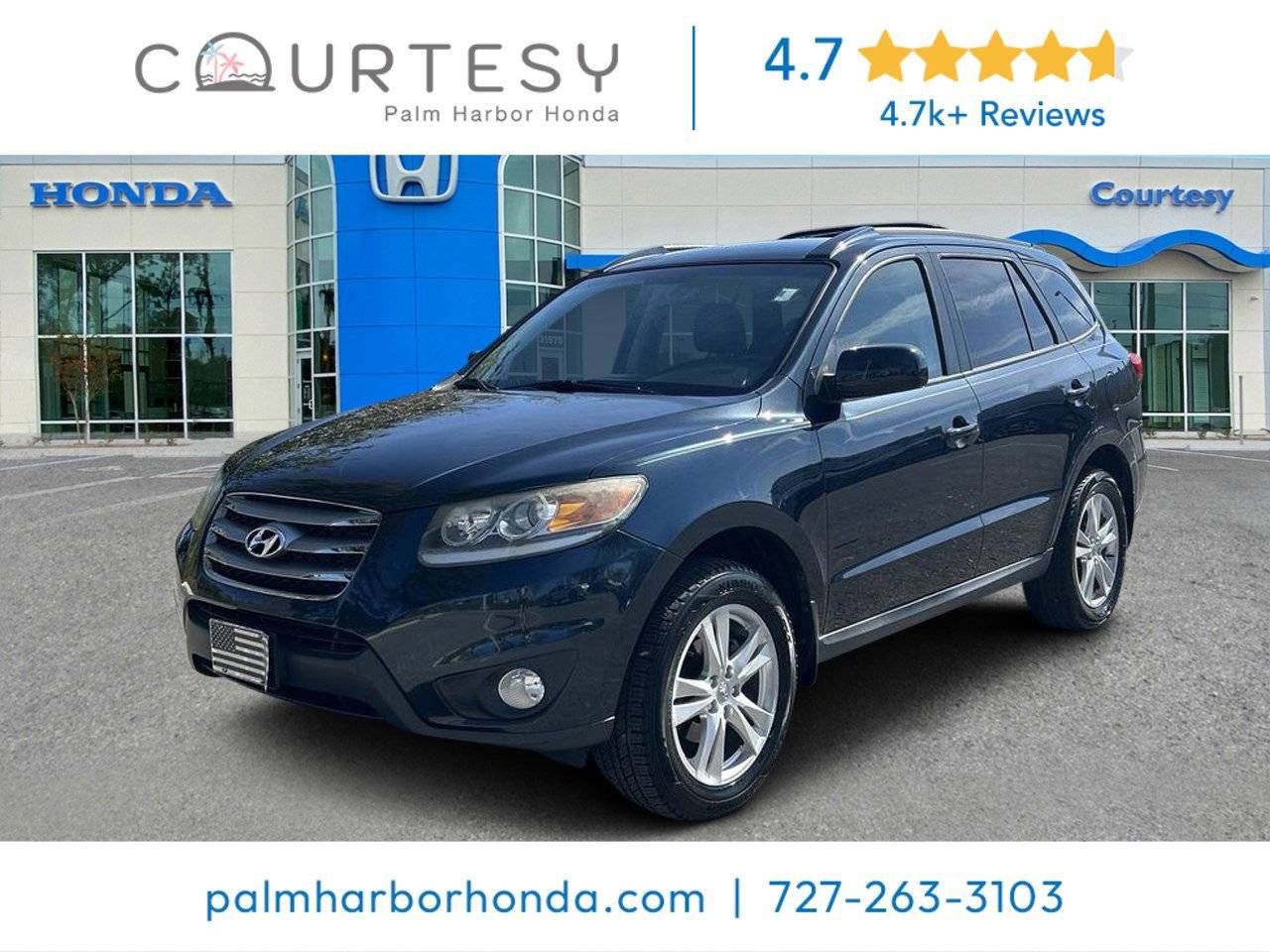 2012 Hyundai Santa Fe SE — SUV — 73,678 mi — Palm Harbor, FL