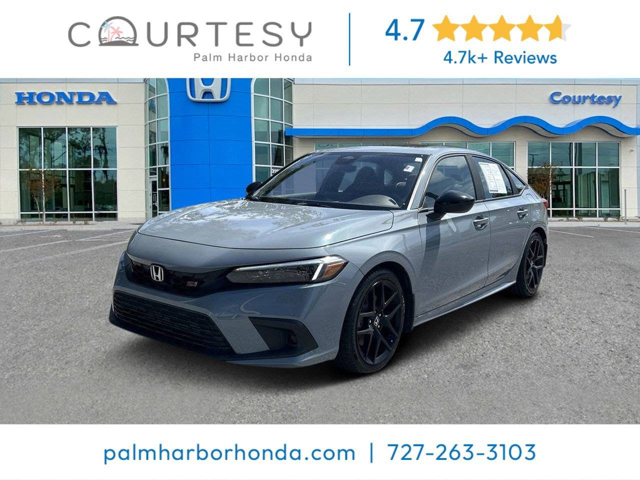 2022 Honda Civic Si — Sedan — 35,554 mi — Palm Harbor, FL