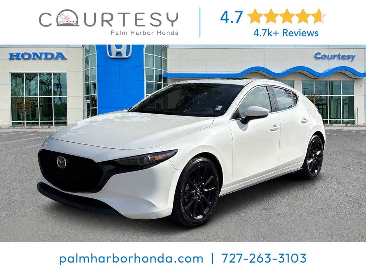 2022 Mazda Mazda3 Premium — Hatchback — 28,715 mi — Palm Harbor, FL