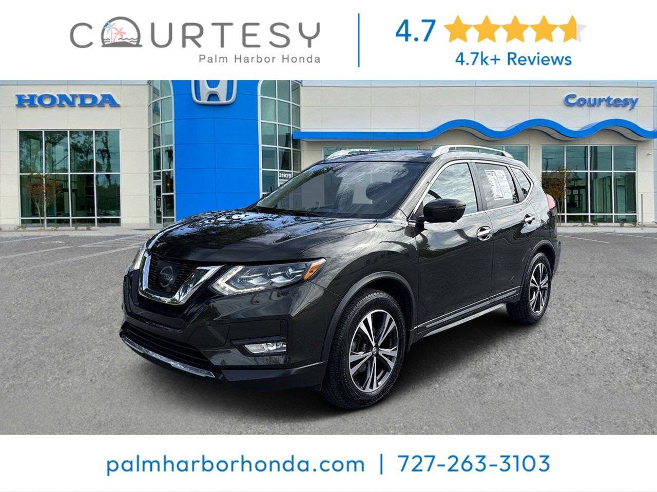 2017 Nissan Rogue SL — SUV — 65,924 mi — Palm Harbor, FL