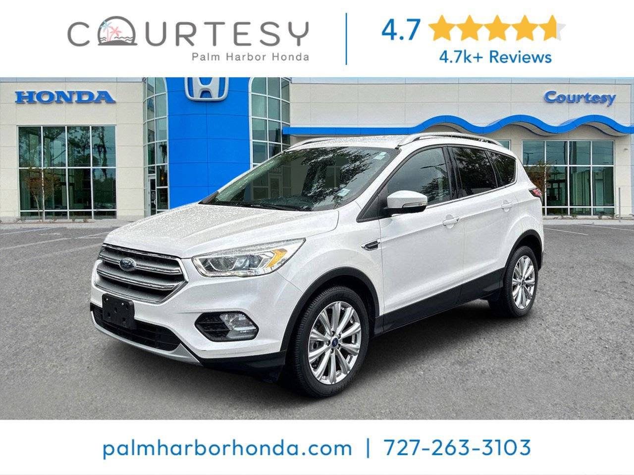 2017 Ford Escape Titanium — SUV — 72,400 mi — Palm Harbor, FL