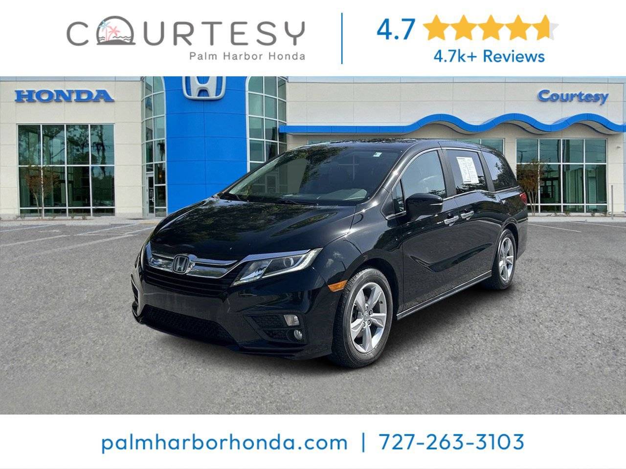 2018 Honda Odyssey EX-L — Minivan — 96,887 mi — Palm Harbor, FL