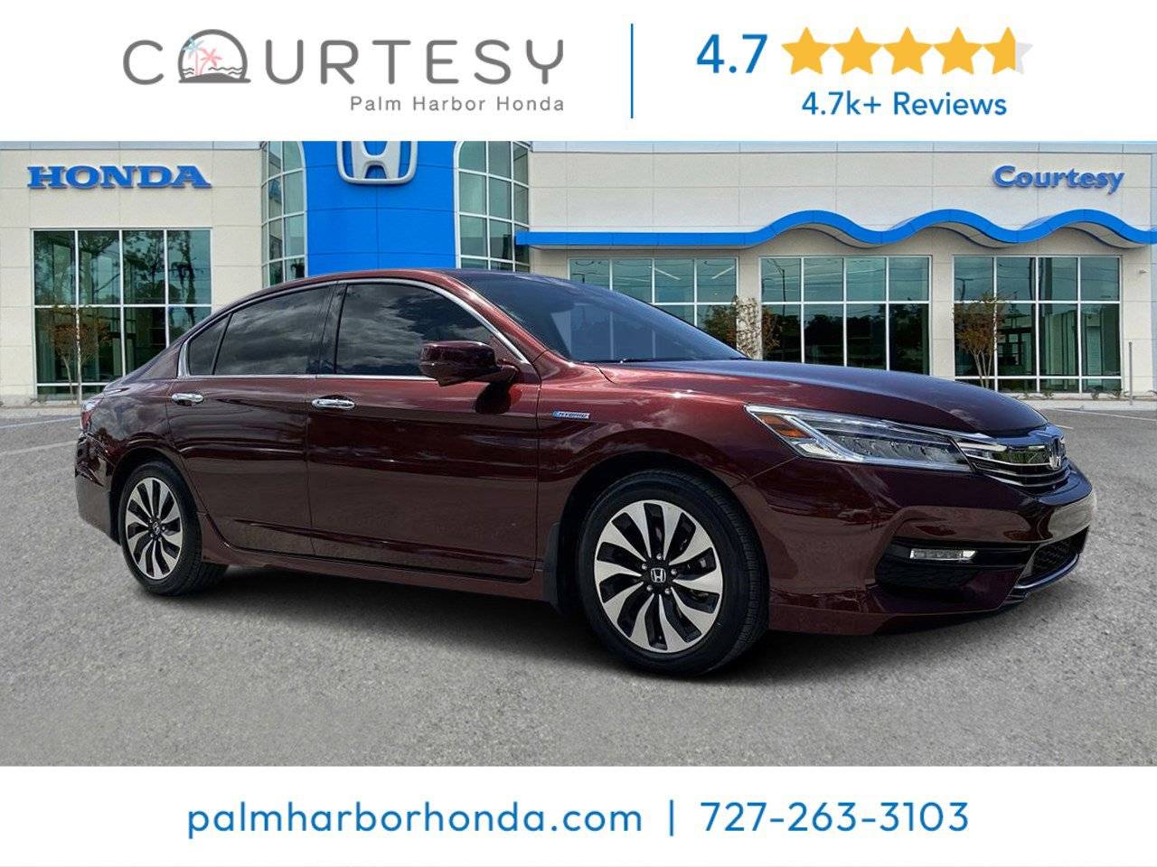 2017 Honda Accord Hybrid Touring — Sedan — 93,131 mi — Palm Harbor, FL