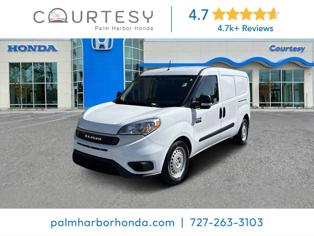 2022 Ram ProMaster City Cargo Van Tradesman — Cargo Van — 33,629 mi — Palm Harbor, FL