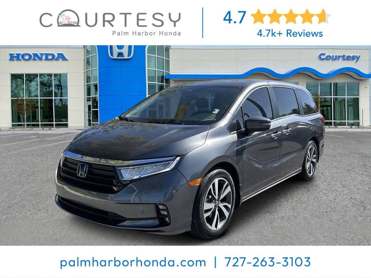 2023 Honda Odyssey Touring — Minivan — 23,207 mi — Palm Harbor, FL