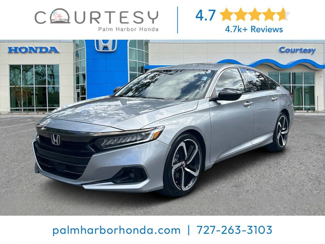 2021 Honda Accord Sport SE — Sedan — 66,110 mi — Palm Harbor, FL