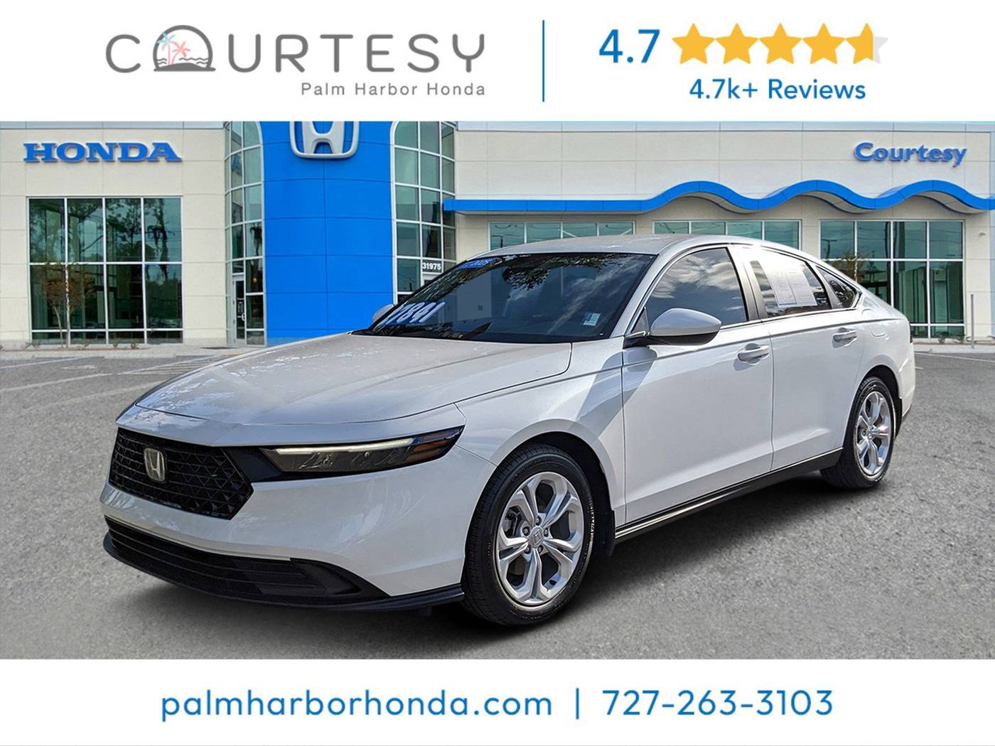 2025 Honda Accord LX — Sedan — 936 mi — Palm Harbor, FL