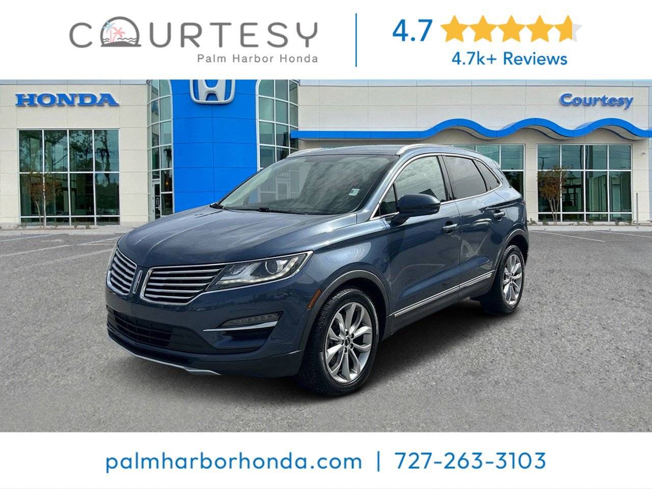 2018 Lincoln MKC Select — SUV — 74,602 mi — Palm Harbor, FL