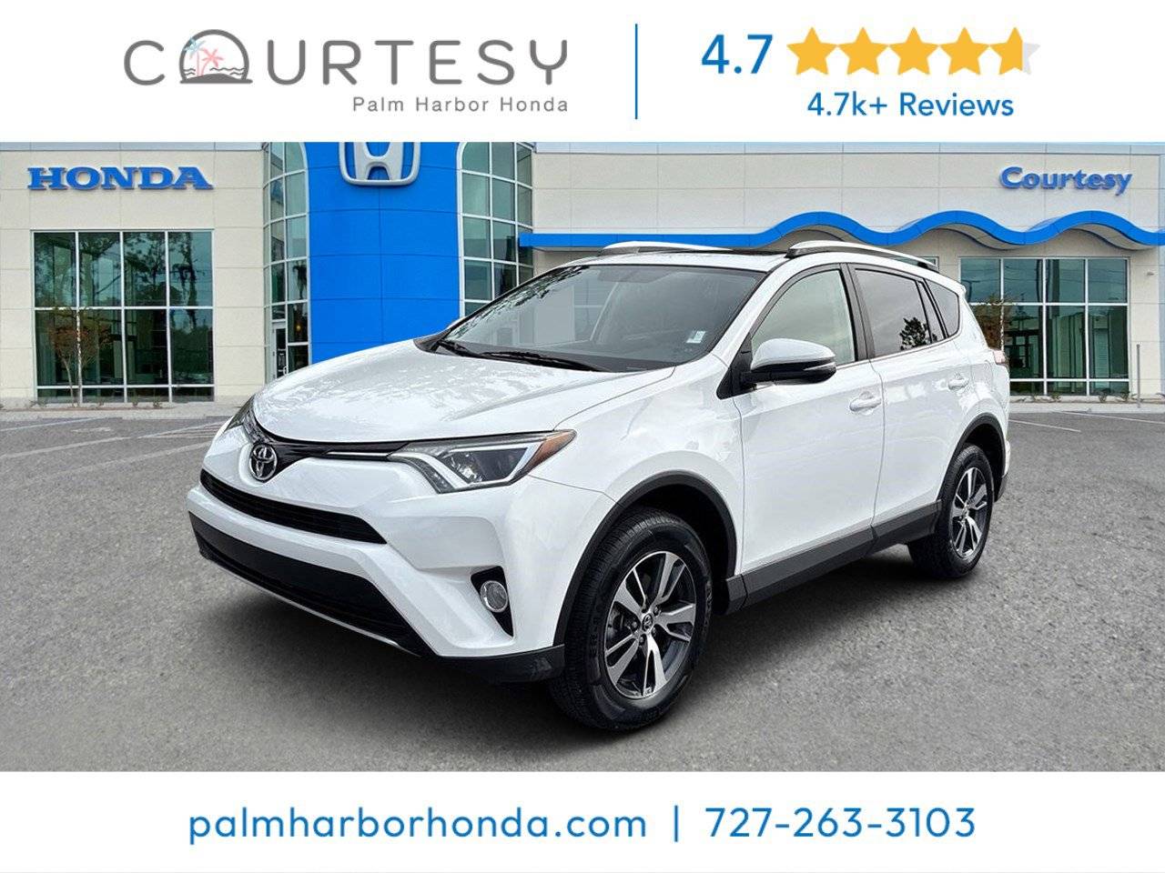 2016 Toyota RAV4 XLE — SUV — 34,958 mi — Palm Harbor, FL