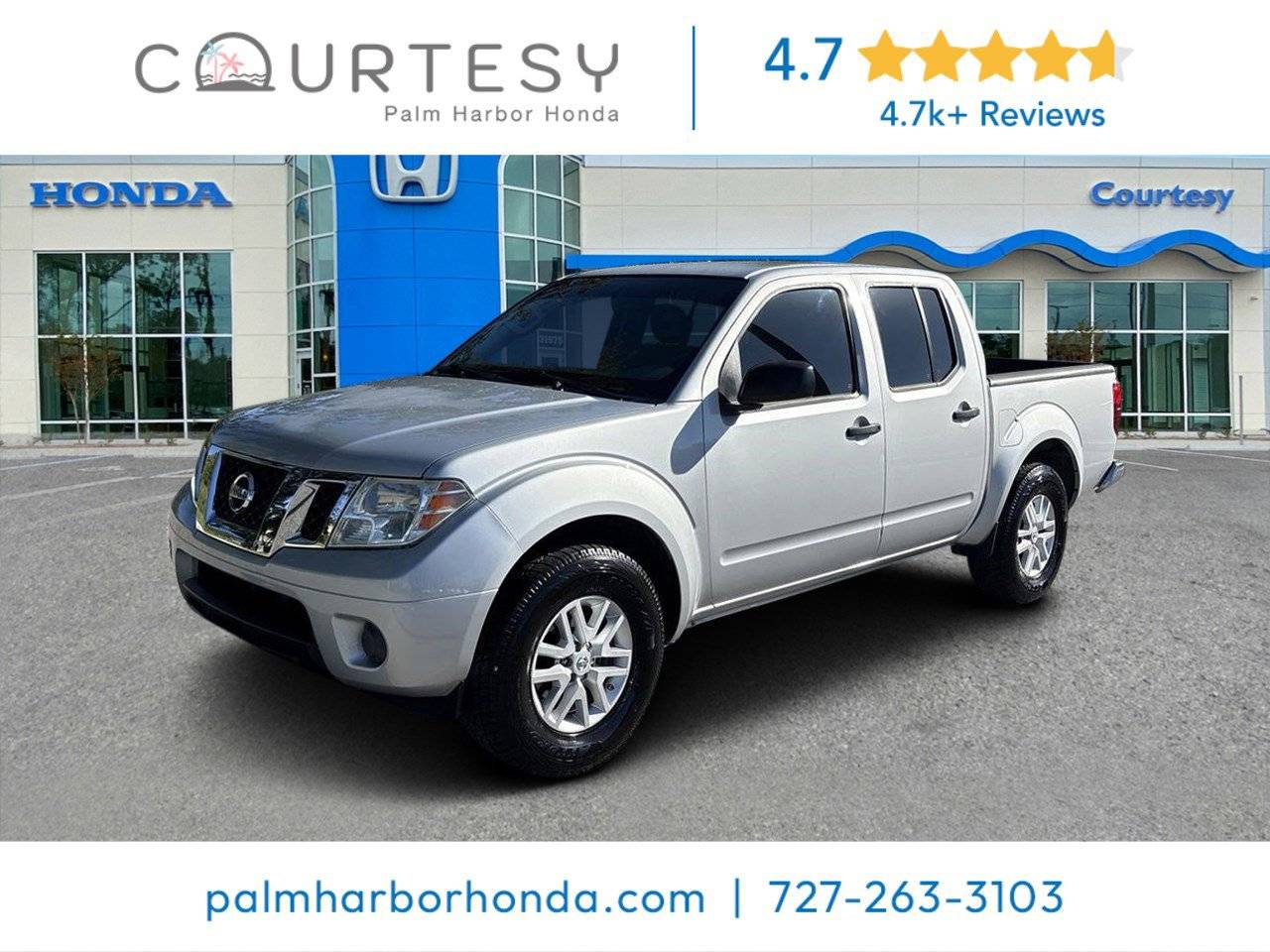 2019 Nissan Frontier SV V6 — Pickup Truck — 60,507 mi — Palm Harbor, FL