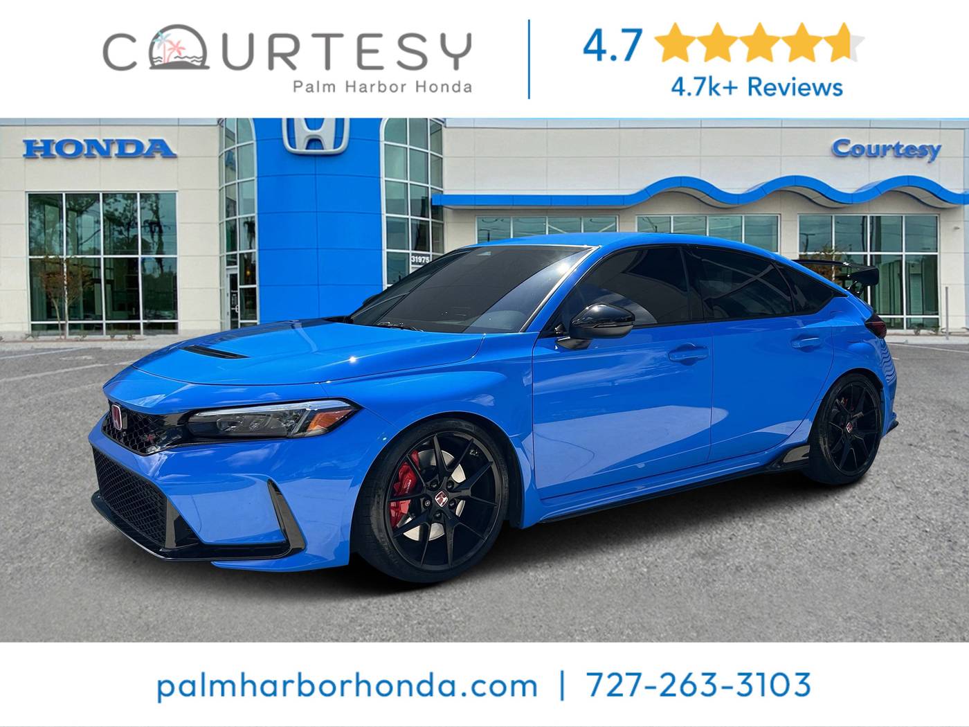 2024 Honda Civic Type R — Hatchback — 19,135 mi — Palm Harbor, FL