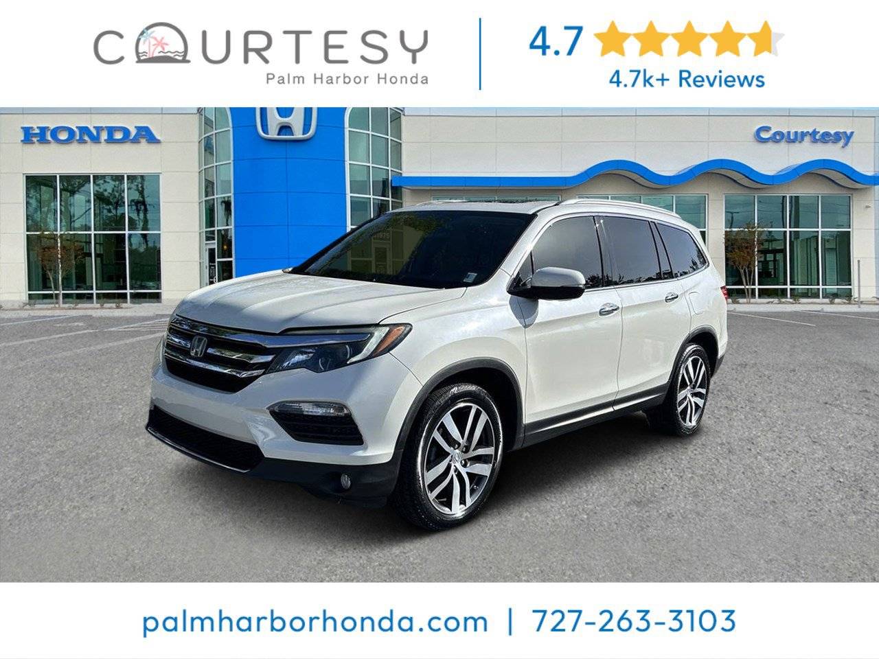 2017 Honda Pilot Touring — SUV — 93,552 mi — Palm Harbor, FL