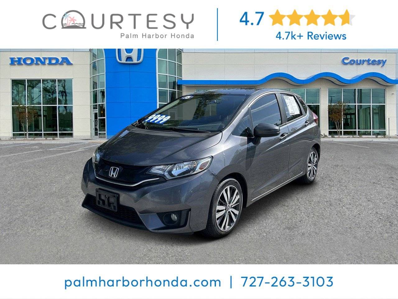 2015 Honda Fit EX — Hatchback — 125,824 mi — Palm Harbor, FL