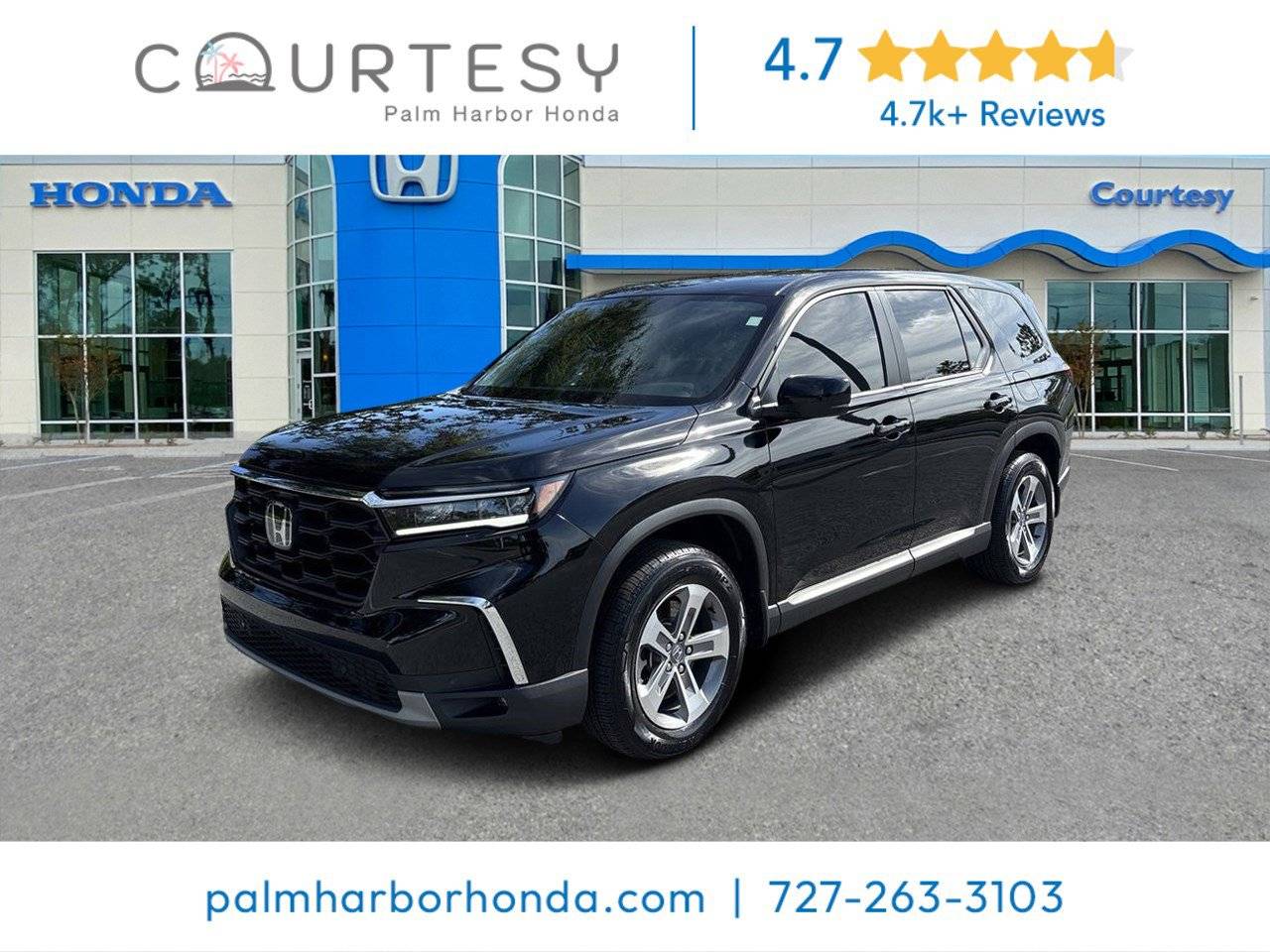 2025 Honda Pilot EX-L — SUV — 7,407 mi — Palm Harbor, FL