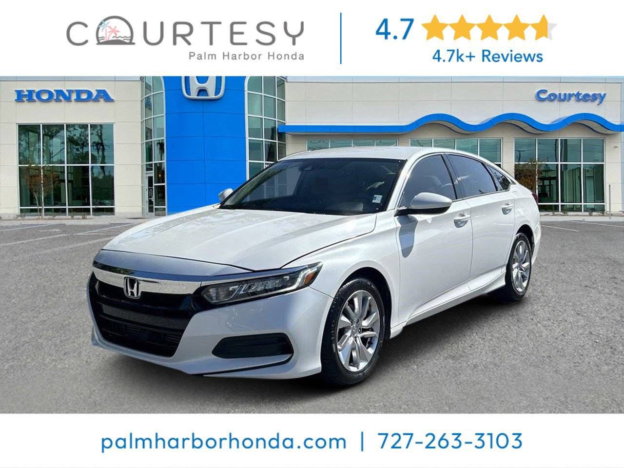2018 Honda Accord LX — Sedan — 81,549 mi — Palm Harbor, FL