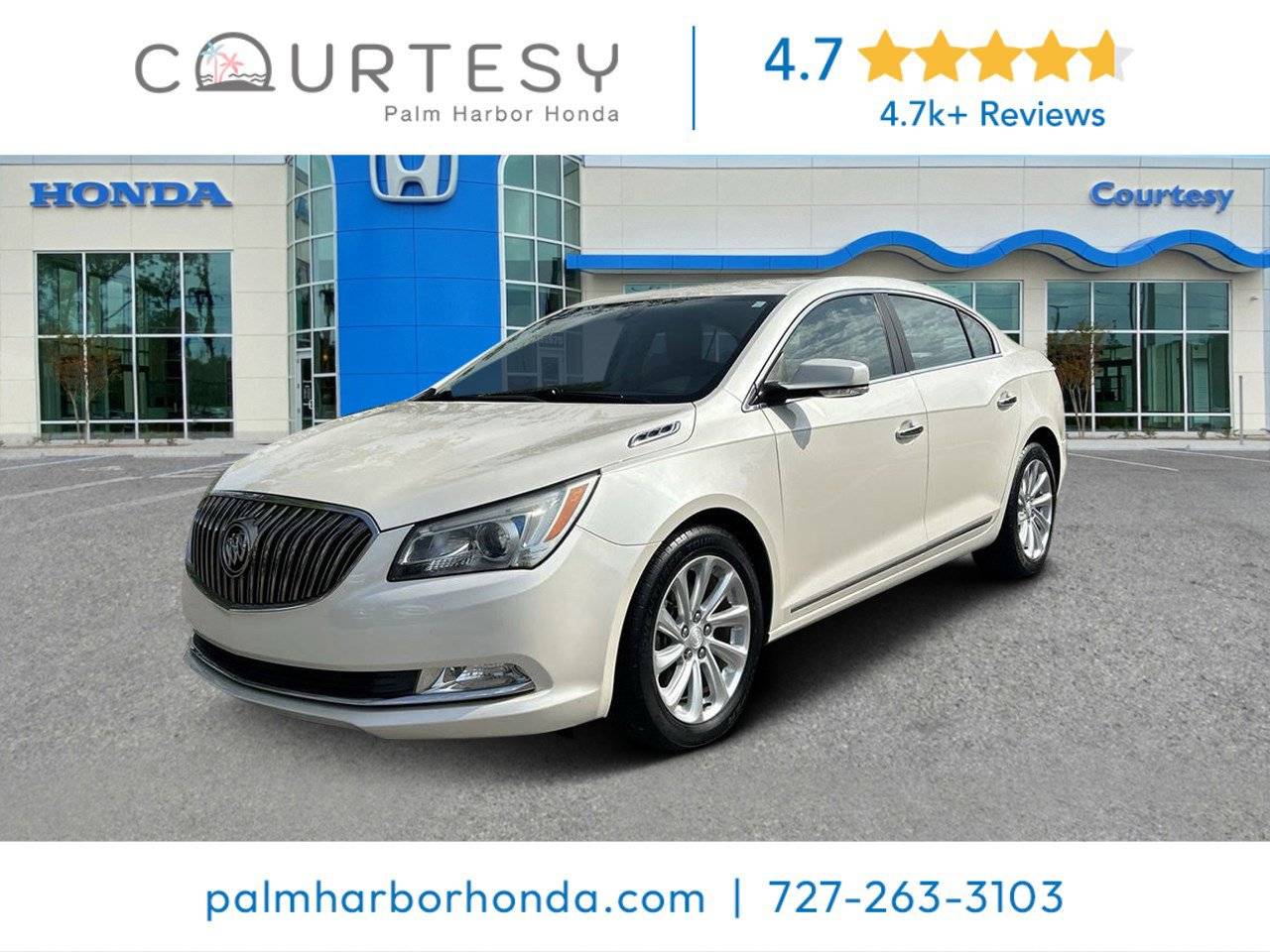 2014 Buick LaCrosse Leather — Sedan — 76,687 mi — Palm Harbor, FL