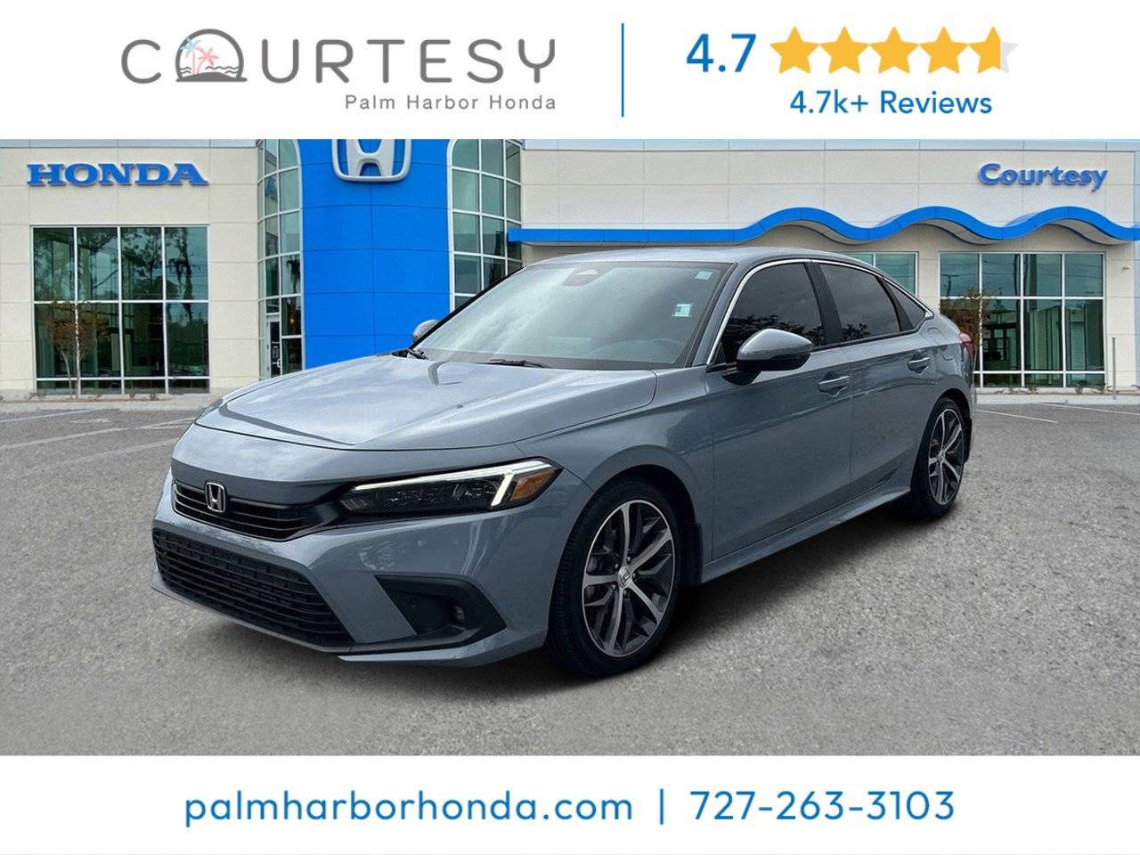 2022 Honda Civic Touring — Sedan — 18,181 mi — Palm Harbor, FL