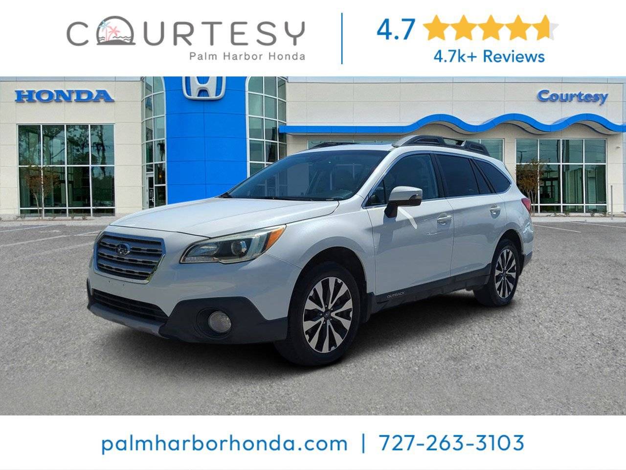 2016 Subaru Outback 2.5i Limited — SUV — 98,464 mi — Palm Harbor, FL