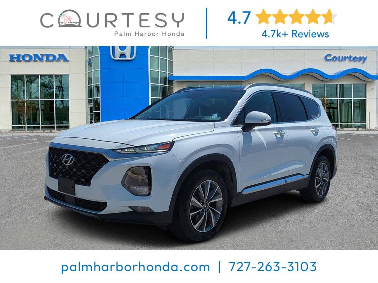 2019 Hyundai Santa Fe Ultimate — SUV — 43,909 mi — Palm Harbor, FL