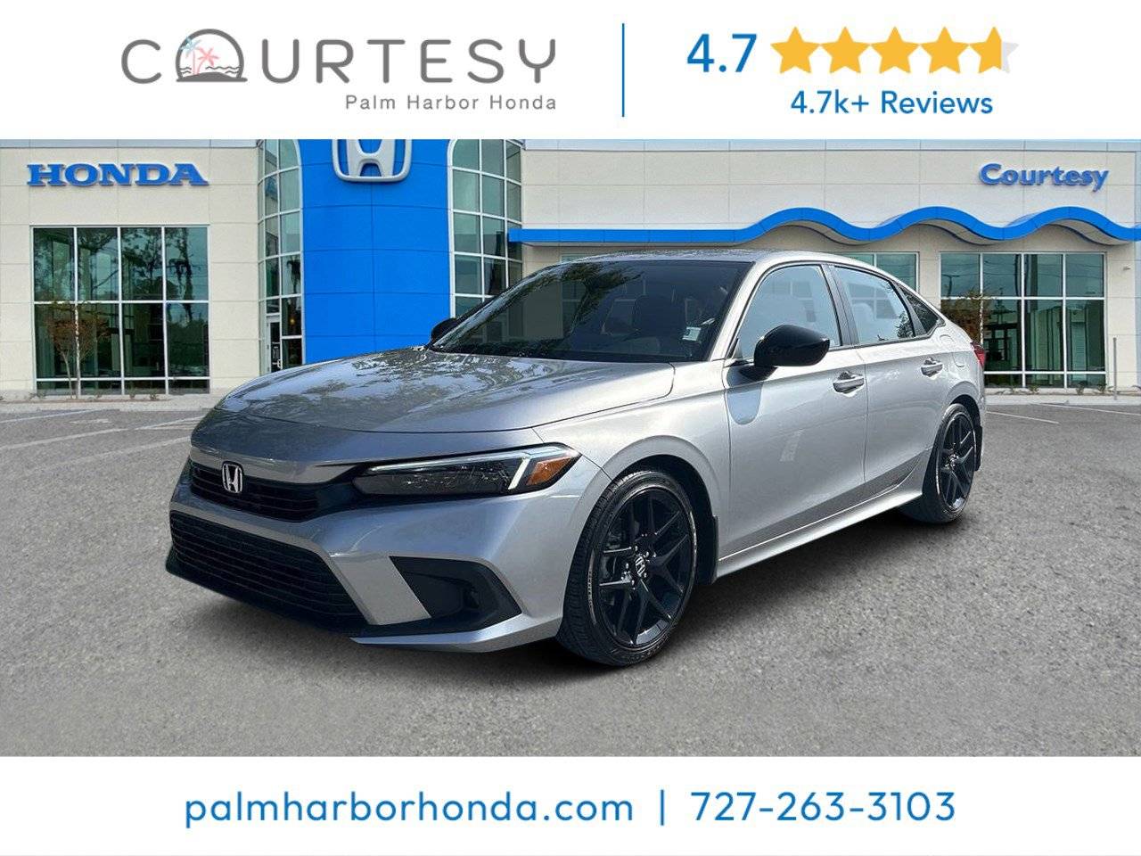 2022 Honda Civic Sport — Sedan — 4,006 mi — Palm Harbor, FL