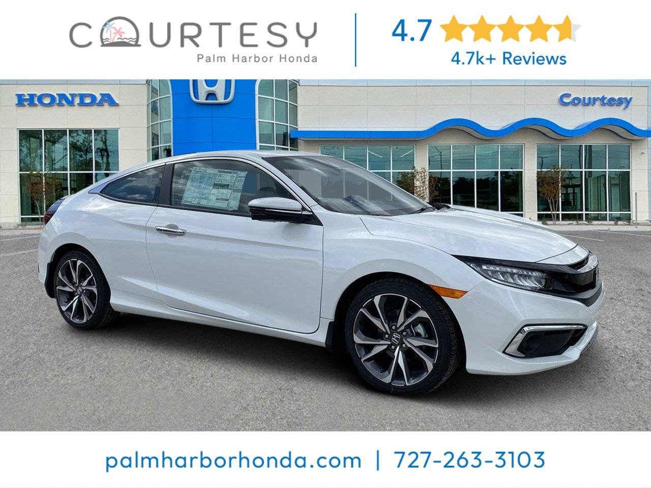 2020 Honda Civic Touring — Coupe — 48,731 mi — Palm Harbor, FL