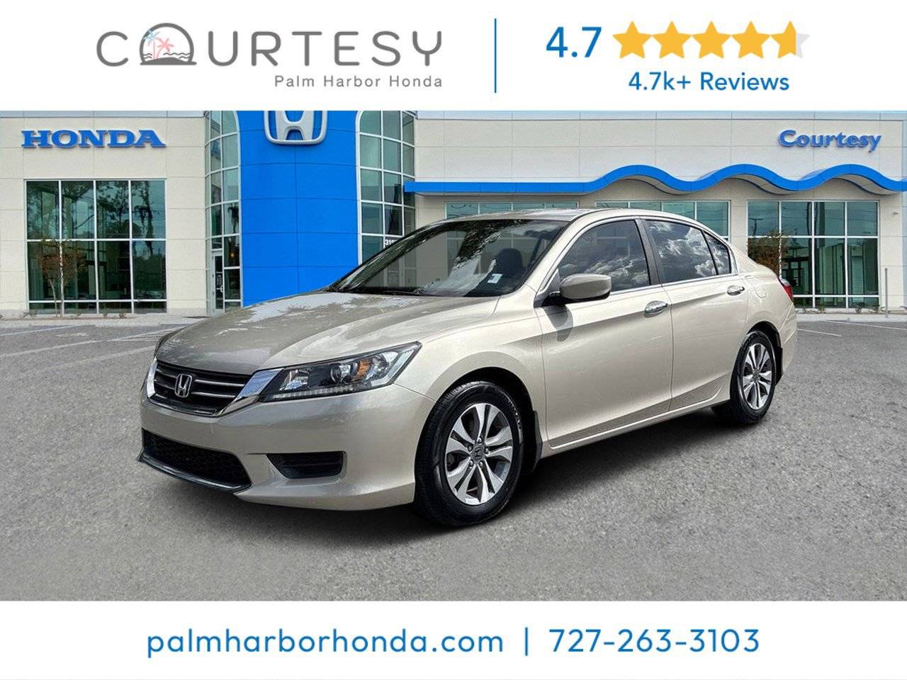 2014 Honda Accord LX — Sedan — 66,852 mi — Palm Harbor, FL
